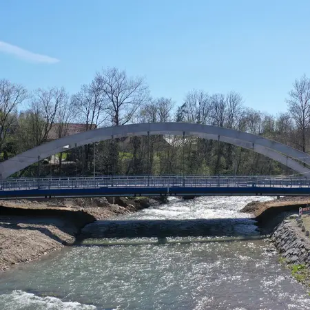 Most w miejscowości Chabówka