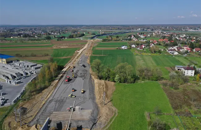 Budowa połączenia węzła autostrady A4 w Wierzchosławicach ze SAG w Tarnowie