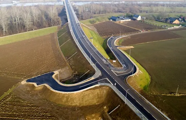 Budowa mostu na Wiśle w m. Borusowa wraz z dojazdami