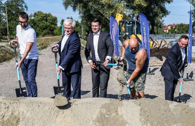 Inauguracja budowy nowego odcinka trasy rowerowej EuroVelo 11